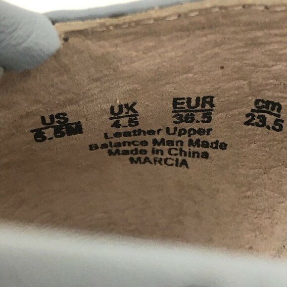 Preston & York Womens Size 6.5 Blue Marcia Raffia Wrapped Wedges - Picture 7 of 7